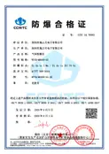 Preview of China Explosion-Proof Certificate of Conformity CCRI 24.7098X
