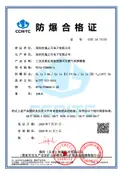 Preview of China Explosion-Proof Certificate of Conformity CCRI 24.7313X