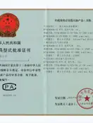 Preview of China Type Approval Certificate (CPA) 2025C551-44