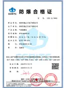 Preview of China Explosion-Proof Certificate of Conformity CCRI 24.7098X
