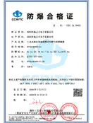 Preview of China Explosion-Proof Certificate of Conformity CCRI 24.7099X
