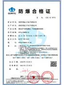 Preview of China Explosion-Proof Certificate of Conformity CCRI 25.7877X
